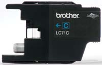 Brother Innobella LC71C Genuine Brother Inkjet