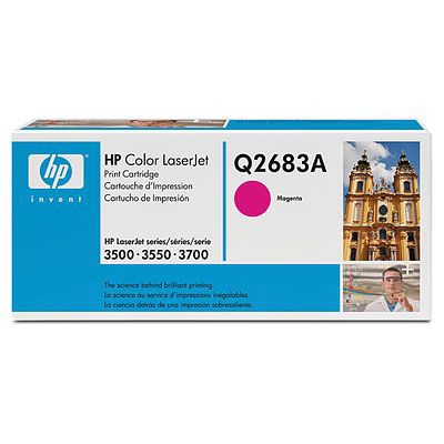 HP Color LaserJet Q2683A Magenta Print Cartridge Genuine HP Toner
