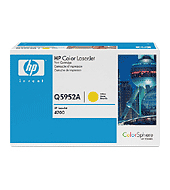 HP Genuine Q5952A (643A) OEM High Capacity Yellow Toner Cartridge, 10000 Page Yield