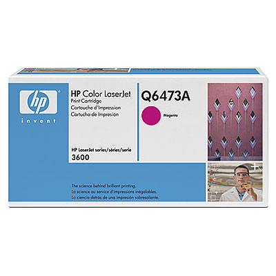 HP Color LaserJet Q6473A Magenta Print Cartridge Genuine HP Toner