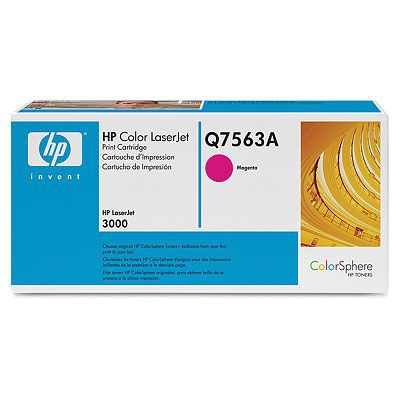 HP Color LaserJet Q7563A Magenta Print Cartridge Genuine HP Toner