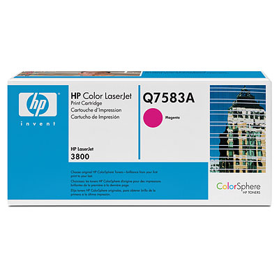 HP Color LaserJet Q7583A Magenta Print Cartridge Genuine HP Toner