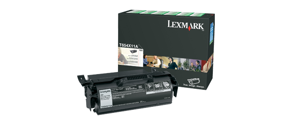 Lexmark T654 T656 Extra High Yield Return Program Print Cartridge Genuine Lexmark Toner
