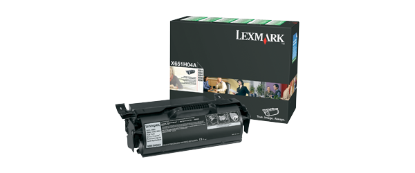 Lexmark X65x High Yield Return Program Print Cartridge for Label Applications Genuine Lexmark Toner