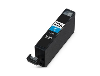 High YieldCyan Inkjet Cartridge compatible with the Canon CLI-226C