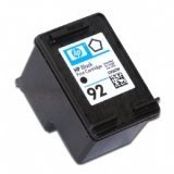Black Inkjet Cartridge compatible with the HP (HP92) C9362WN