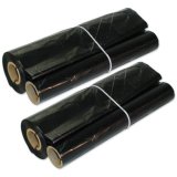 Black Thermal Fax Roll compatible with the Sharp UX-10CR, FO-16CR