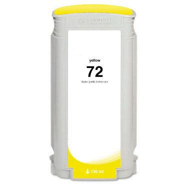 Yellow Inkjet Cartridge compatible with the HP (HP 72) C9373A