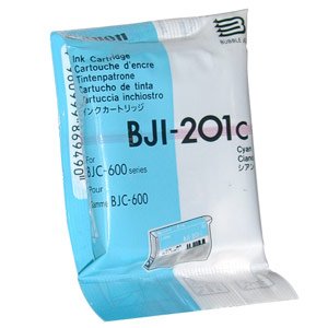 Canon 0947A003 Cyan InkJet Cartridge (0947A003, BJI-201C, BJI201C, 0947A003AA)