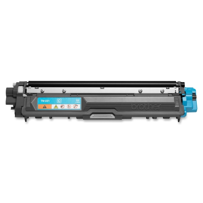 Cyan Toner Cartridge compatible with the Brother TN221C