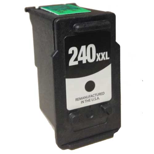 Black Inkjet Cartridge compatible with the Canon PG-240XXL