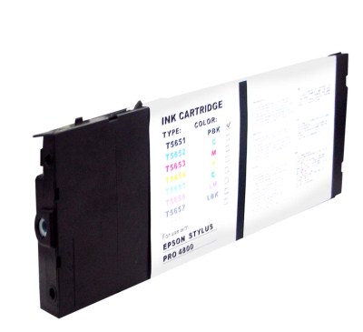 Compatible Photo Black Pigment Inkjet Cartridge compatible with the Epson T565100