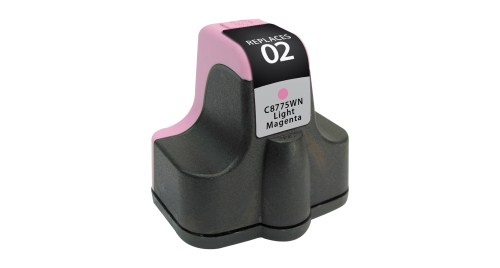Light Magenta Inkjet Cartridge compatible with the HP (HP02) C8775WN