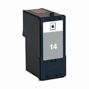 Black Inkjet Cartridge compatible with the Lexmark (#14) 18C2090
