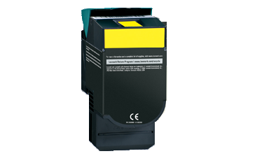 Yellow Laser Toner compatible with the Lexmark C540H2YG