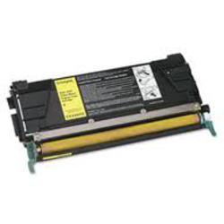 Yellow Toner Cartridge compatible with the Lexmark C734A1YG