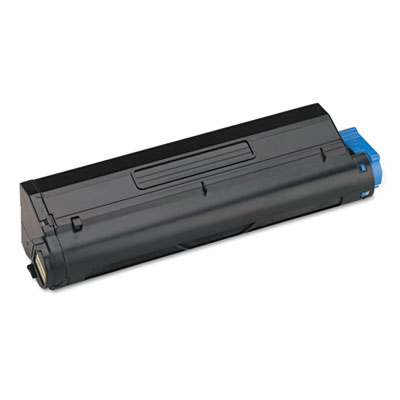  Black Laser Toner Cartridge compatible with the Okidata 44574701