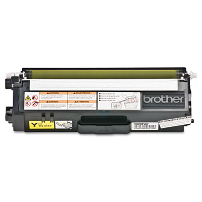 Yellow Toner Cartridge compatible with the Brother TN315Y