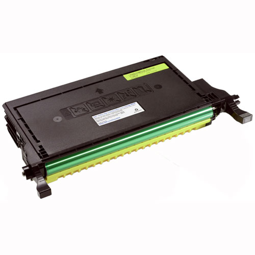 High Capacity Yellow Laser Toner Cartridge compatible with the Dell 330-3790