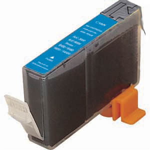 Cyan Inkjet Cartridge compatible with the Canon BCI3eC 4480A003AA