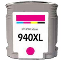Remanufactured Magenta Inkjet Cartridge compatible with the HP (HP940XL) C4908AN (1400 page yield)
