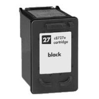 Remanufactured Black Inkjet Cartridge compatible with the HP (HP 27) C8727AN