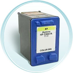 Remanufactured Color Inkjet Cartridge compatible with the HP (HP 57) C6657AN