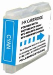Cyan Inkjet Cartridge compatible with the Brother LC-51C