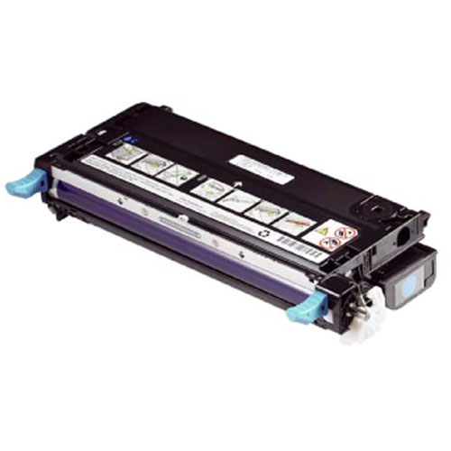 Remanufactured High CapacityCyan Toner Cartridge compatible with the Dell 330-1199