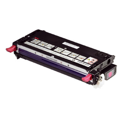 Remanufactured High CapacityMagenta Toner Cartridge compatible with the Dell 330-1200