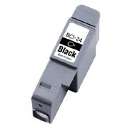 Black Inkjet Cartridge compatible with the Canon (BCI-24B) 6881A003AA