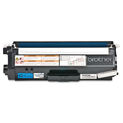 Cyan Toner Cartridge compatible with the Brother TN315C