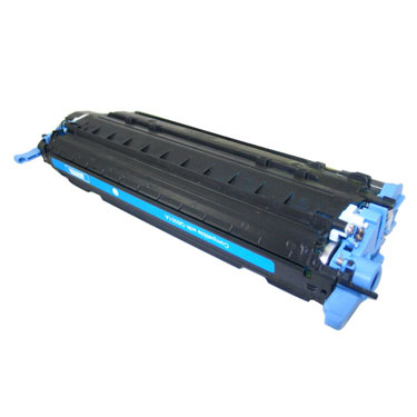 Remanufactured Cyan Toner Cartridge compatible with the HP Q6001A