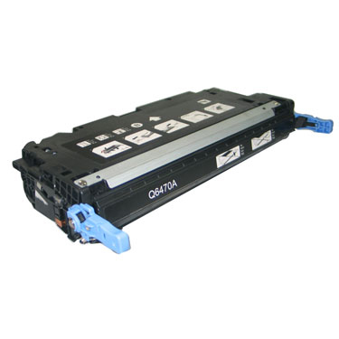 Remanufactured Black Toner Cartridge compatible with the HP Q6470A