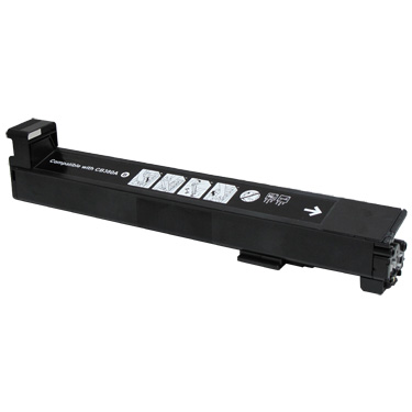 Remanufactured Black Toner Cartridge compatible with the HP CB380A , HP823A