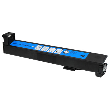 Remanufactured Cyan Toner Cartridge compatible with the HP CB381A ,  HP 824A