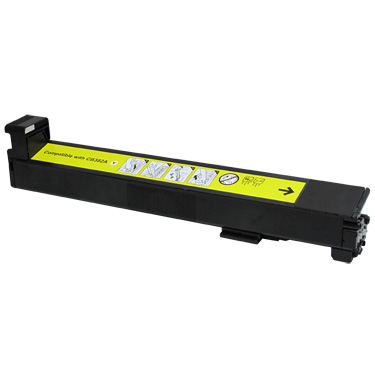 Remanufactured Yellow Toner Cartridge compatible with the HP CB382A , HP824A