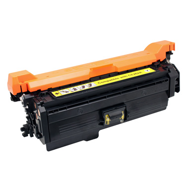 Remanufactured Yellow Toner  Cartridge compatible with the HP CE262A
