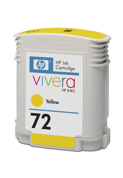 HP 72 69-ml Yellow Ink Cartridge Genuine HP Inkjet
