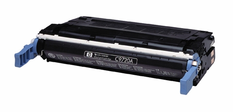 HP Color LaserJet C9720A Black Print Cartridge Genuine HP Toner