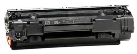HP LaserJet CB436A Black Print Cartridge Genuine HP Toner