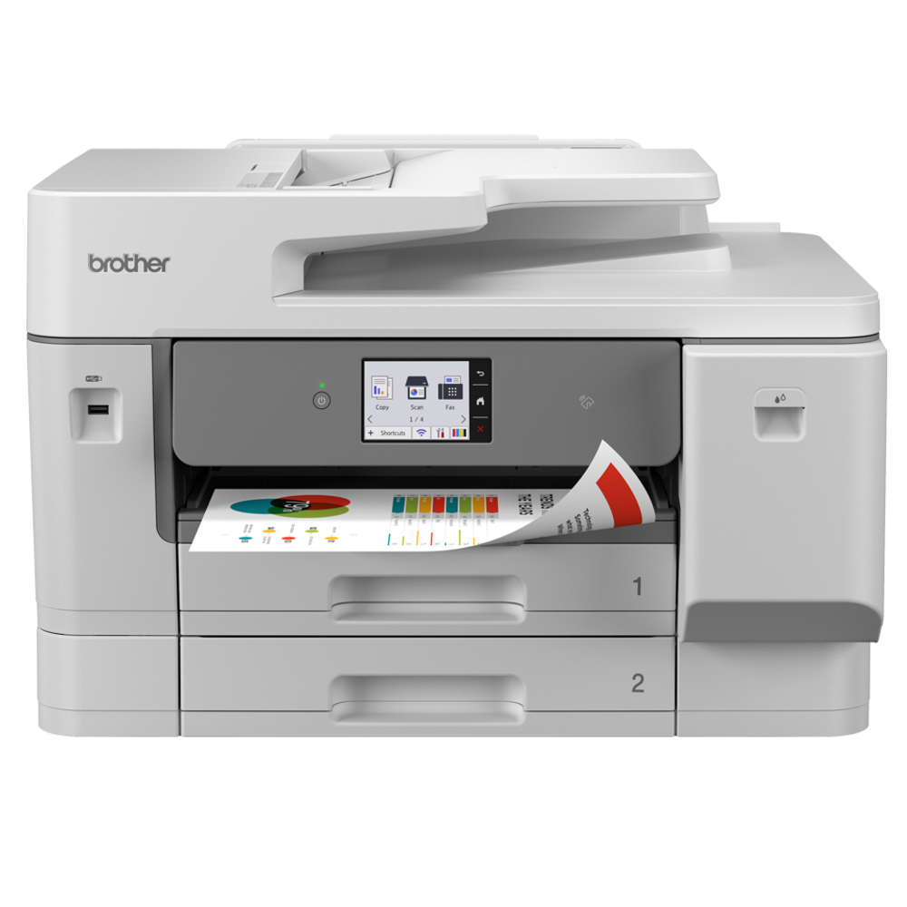 Brother Workhorse MFC-J6975DW Business Color Inkjet All-in-One Printer