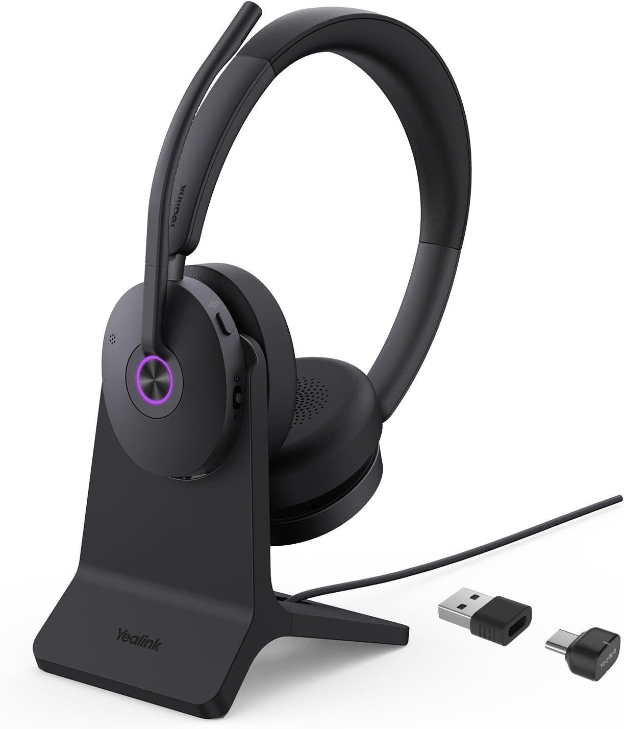 Yealink BH74 with Stand ANC Wireless Headset with Microphone for PC
