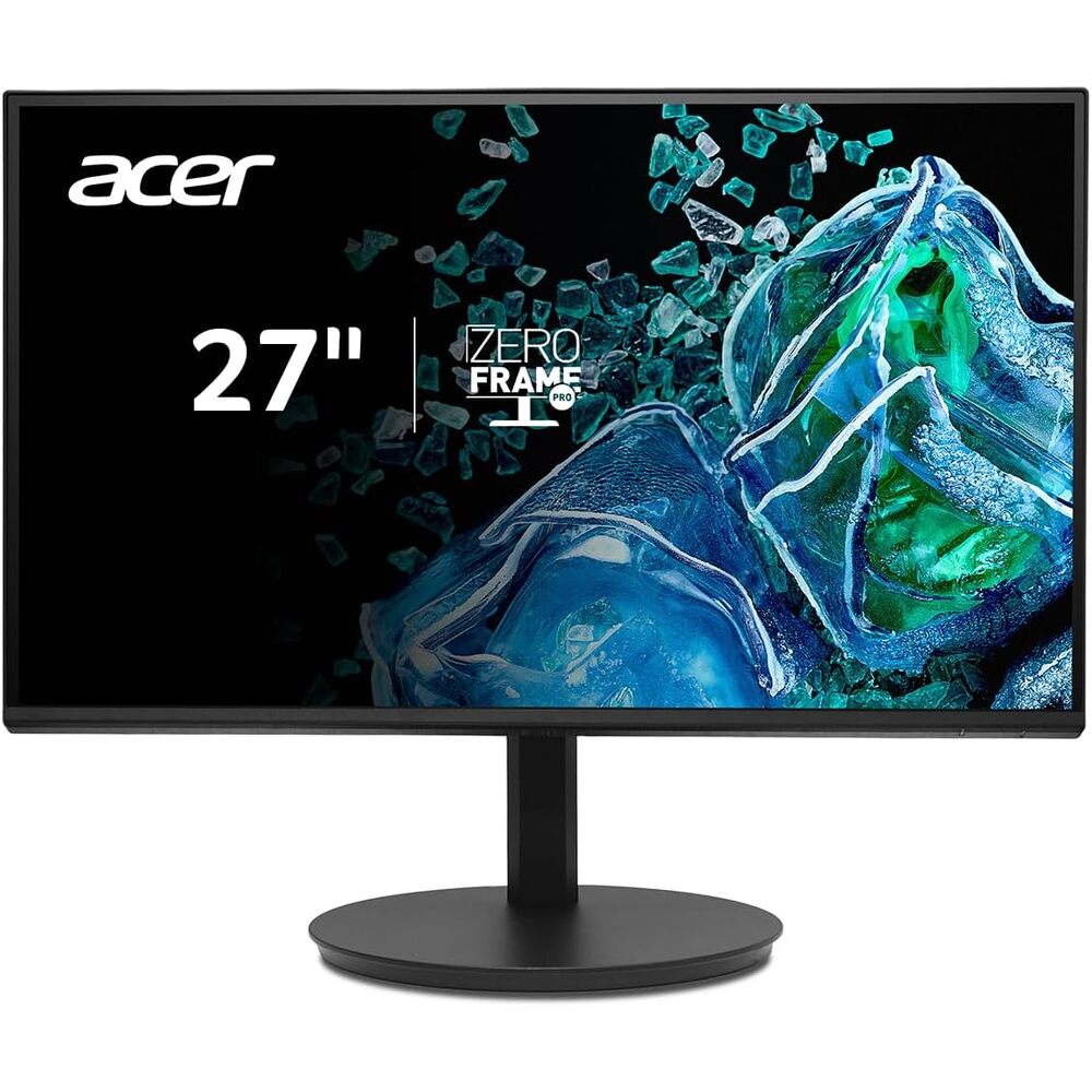acer Vero 27� FHD 1920x1080 ZeroFrame Design IPS Home Office Monitor | Adaptive-Sync | 120Hz Refresh | 1ms (VRB) | 1 x USB Type-C (90W), 1 x Display Port 1.2, 1 x HDMI 1.4 & 1 x VGA | CB272 Gbmiprux