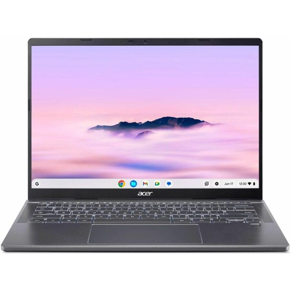Acer Chromebook Plus 714 CBE794-1 CBE794-1-57T9 14" Chromebook - WUXGA - 120 Hz - Intel Core Ultra 5 115U - 16 GB - 256 GB SSD - English (US) Keyboard - Iron