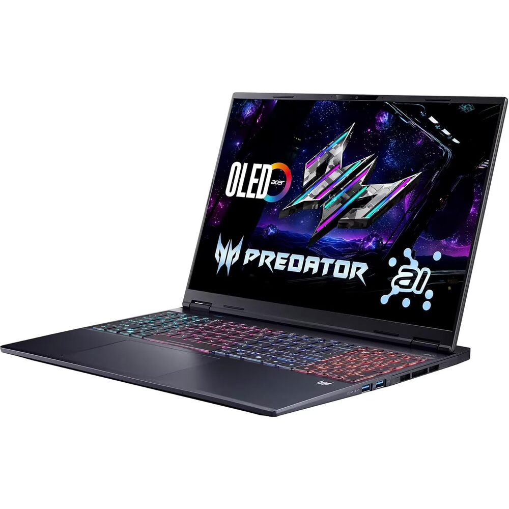 acer Predator Helios Neo 16S AI Gaming Laptop | Intel Ultra 9 275HX | NVIDIA RTX 5070Ti | 16" 2.5K WQXGA 240Hz 2ms OLED Display | RGB Backlit KB | Win 11 Pro | w/Redragon Bundle 64 GB DDR5 + 4 TB SSD