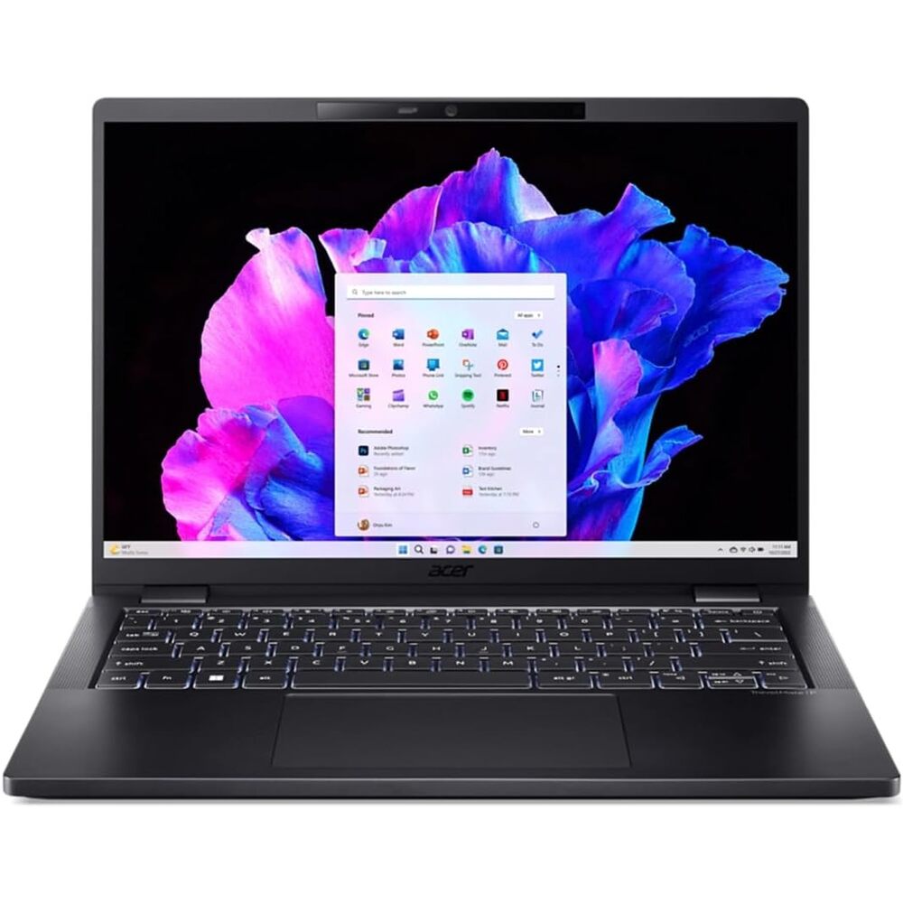 Acer TravelMate P6 14 TMP614-53-565S WUXGA Notebook Computer, Intel Core i5-1335U 1.3GHz, 16GB RAM, 1TB SSD, Windows 11 Pro, Black