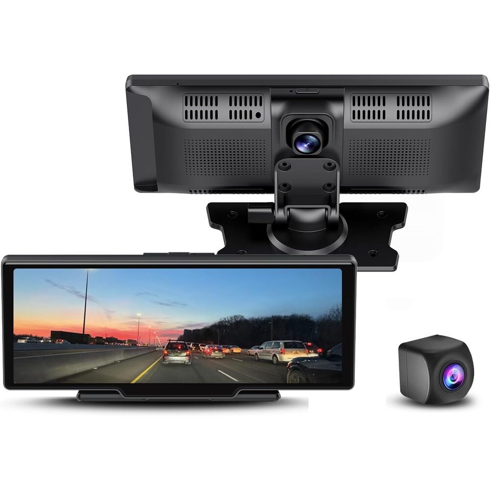 Gekogear Orbit C120 10.26" Infotainment Display with Dash Cam and Backup Cam