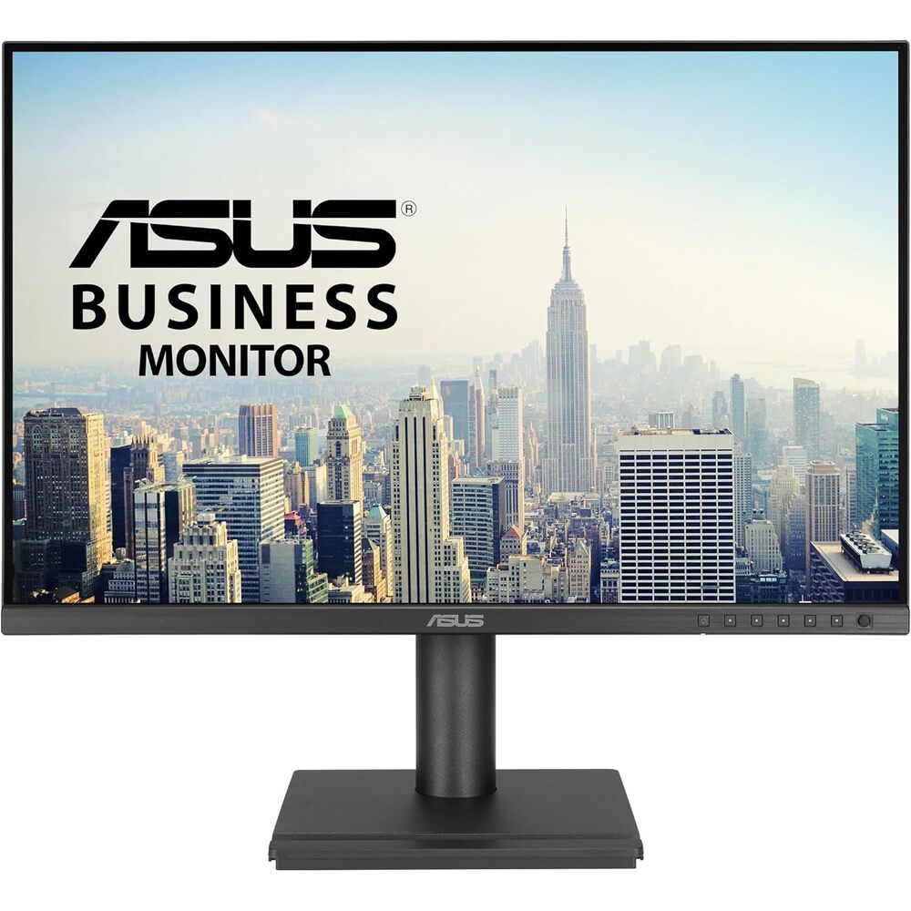 ASUS 24� Docking Monitor (BE248CFN) � WUXGA (1920x1200), IPS, 100Hz, Frameless, USB-C Docking, RJ45, Speakers, Height Adjustable, HDMI, Daisy-Chain, Eye Care, Wall Mountable, 3 yr Warranty