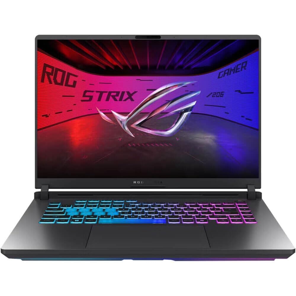 ASUS ROG Strix G16 (2025) Gaming Laptop, 16� 16:10 FHD+ 165Hz/3ms Display, NVIDIA� GeForce RTX� 5060 Laptop GPU, Intel� Core� i9 Processor 14900HX, 16GB DDR5-5600, 1TB PCIe SSD, Wi-Fi 7, Win 11 Home